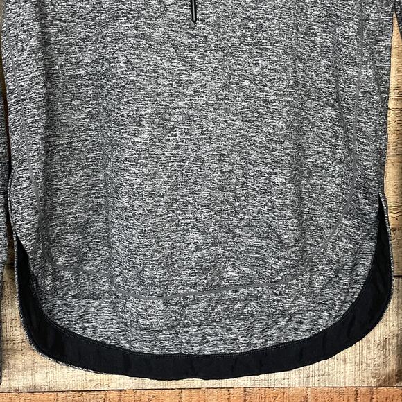 Athleta Uptempo Pullover Hoodie Long Sleeve Top Charcoal Gray SZ Small - Picture 3 of 10